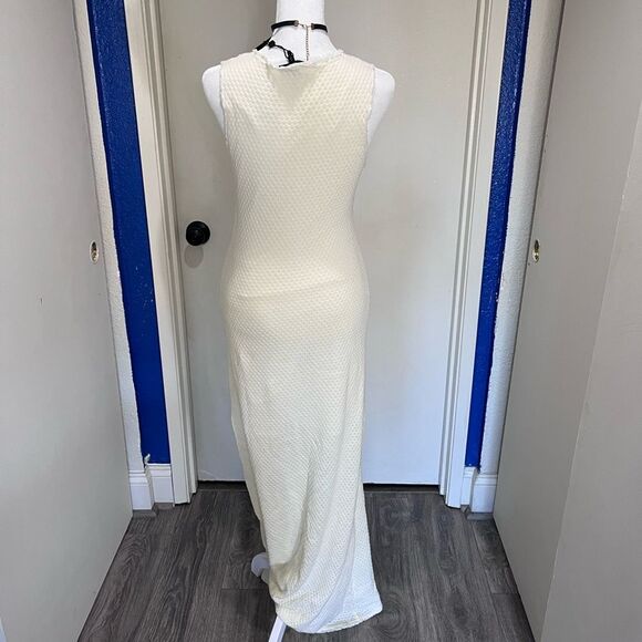 Rag & Bone Ivory Textured Knit Maxi Dress - Size Small, New with Tags - Picture 5 of 7